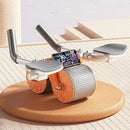 Automatic Rebound AB Roller with Elbow Support | Smart Core Trainer Abdominal Exercise Wheel for Home Gym Workout