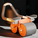 Automatic Rebound AB Roller with Elbow Support | Smart Core Trainer Abdominal Exercise Wheel for Home Gym Workout