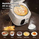Retro Style Digital Rice Cooker | Multi-Function Smart Mini Rice Cooker for Rice, Soup, Porridge & More