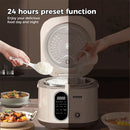 Retro Style Digital Rice Cooker | Multi-Function Smart Mini Rice Cooker for Rice, Soup, Porridge & More